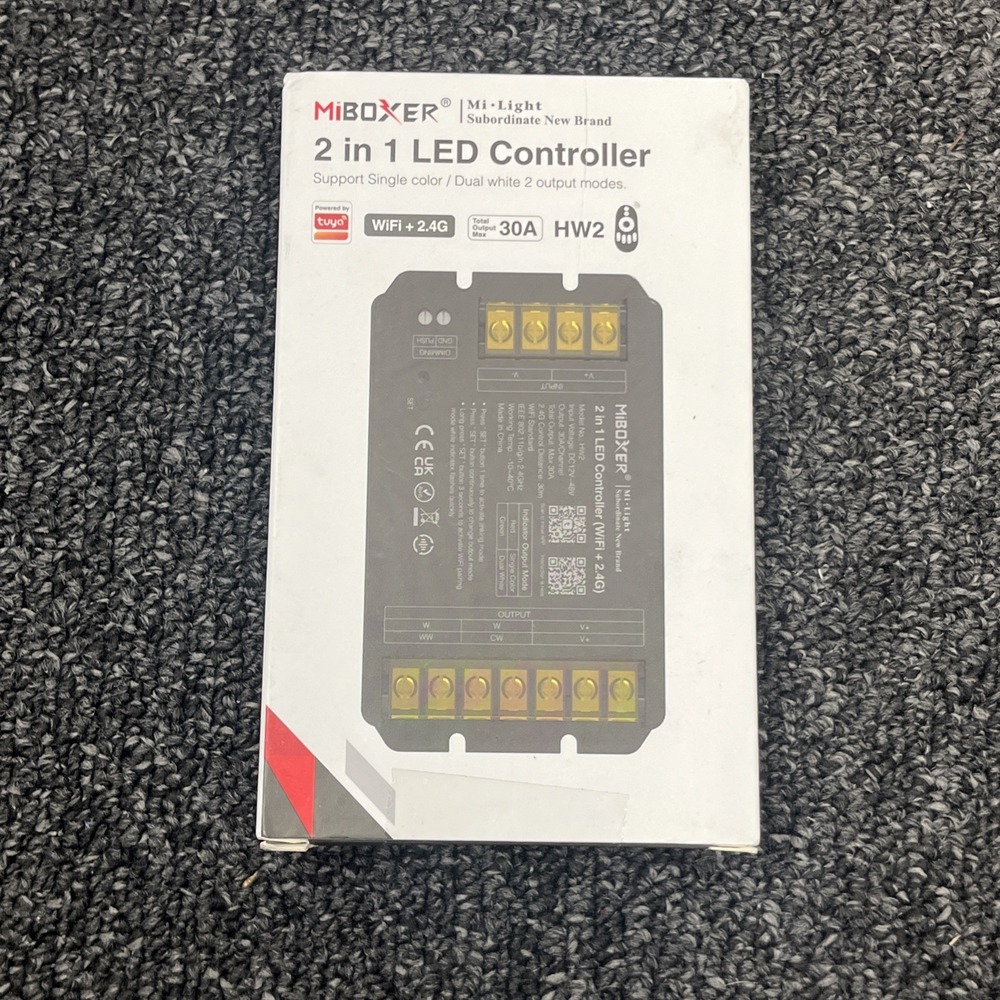 HW5 -‎ 5 in 1 LED Controller (WiFi+2.4G) Output Max 30A